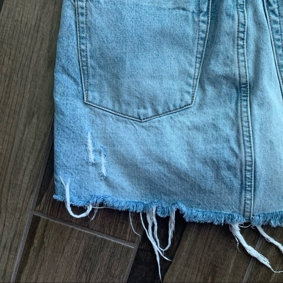 One Teaspoon 2020 MIni Denim Skirt Blue Hart 28 - Picture 8 of 12